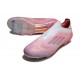 Adidas Scarpa F50 Elite Senza Lacci FG Rosa Bianco