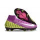 Nike Air Zoom Mercurial Superfly 10 Elite FG Viola Giallo Bianco