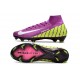 Nike Air Zoom Mercurial Superfly 10 Elite FG Viola Giallo Bianco
