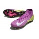 Nike Air Zoom Mercurial Superfly 10 Elite FG Viola Giallo Bianco