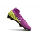 Nike Air Zoom Mercurial Superfly 10 Elite FG Viola Giallo Bianco