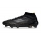 Adidas Scarpa F50 Elite Mid FG Nero Core Ferro Metallizzato Oro Met