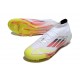 Adidas Scarpa F50 Elite Mid FG Bianco Rosso Giallo