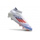 Adidas Scarpa F50 Elite Mid FG Ftwr Bianco Rosso Solare Blu Lucido