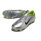 Scarpa da Calcio Nike Mercurial Vapor 16 Elite FG Argento Nero