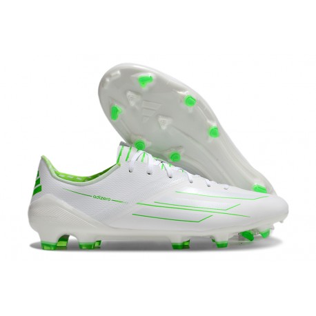 Scarpe da Calcio Adidas F50 Elite FG Bianco Verde