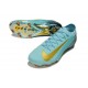 Scarpa da Calcio Nike Mercurial Vapor 16 Elite FG Blu Oro