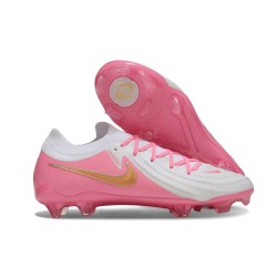 Nike Phantom Luna II Elite L FG Rosa Bianco