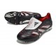 Scarpa Adidas Predator Elite Tongue FG Nero Bianco Rosso