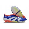 Scarpa Adidas Predator Elite Tongue FG Blu Rosso Bianco