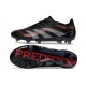 adidas Predator Elite FG Scarpe da Calcio Nero Grigio Rosso Lucido