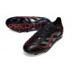 adidas Predator Elite FG Scarpe da Calcio Nero Grigio Rosso Lucido