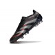 adidas Predator Elite FG Scarpe da Calcio Nero Grigio Rosso Lucido