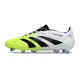 adidas Predator Elite FG Scarpe da Calcio Bianco Nero Limone Lucido