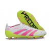 adidas Predator Elite FG Scarpe da Calcio Bianco Rosa Lucido Limone Lucido