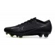 Nike Air Zoom Mercurial Vapor 15 Elite FG Nero Grigio Fumo Scuro Summit Bianco Volt