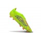 adidas Predator Elite FG Scarpe Limone Lucido Rosa Lucido Blu Fusion