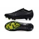 Nike Air Zoom Mercurial Vapor 15 Elite FG Nero Grigio Fumo Scuro Summit Bianco Volt