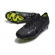 Nike Air Zoom Mercurial Vapor 15 Elite FG Nero Grigio Fumo Scuro Summit Bianco Volt