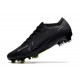 Nike Air Zoom Mercurial Vapor 15 Elite FG Nero Grigio Fumo Scuro Summit Bianco Volt