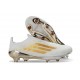 Scarpa da Calcio adidas F50+ Laceless Elite FG Bianco Oro
