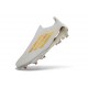 Scarpa da Calcio adidas F50+ Laceless Elite FG Bianco Oro