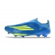 adidas F50+ Laceless Elite FG X MESSI Team Blu Royal Giallo Solare Semi Blu Burst