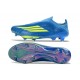 adidas F50+ Laceless Elite FG X MESSI Team Blu Royal Giallo Solare Semi Blu Burst