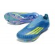 adidas F50+ Laceless Elite FG X MESSI Team Blu Royal Giallo Solare Semi Blu Burst