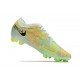Nike Air Zoom Mercurial Vapor 15 Elite FG Verde Orzo Blu Nerastro Arancione Total