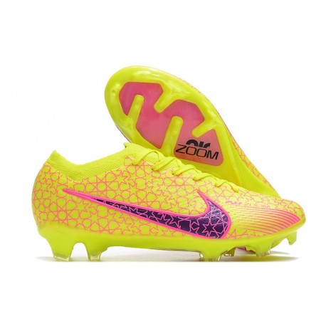 Nike Air Zoom Mercurial Vapor 15 Elite FG Giallo Rosso