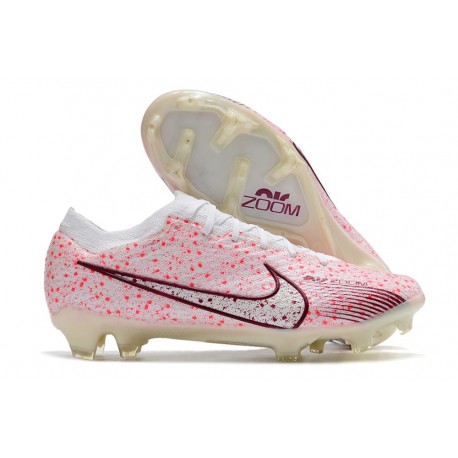 Scarpe Nike Zoom Mercurial Vapor XV Elite FG Bianco Rosso