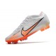 Scarpe Nike Zoom Mercurial Vapor XV Elite FG Bianco Arancione