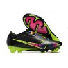 Scarpe Nike Zoom Mercurial Vapor XV Elite FG Nero Rosa Verde