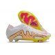 Scarpe Nike Zoom Mercurial Vapor XV Elite FG Bianco Giallo Rosa
