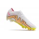 Scarpe Nike Zoom Mercurial Vapor XV Elite FG Bianco Giallo Rosa