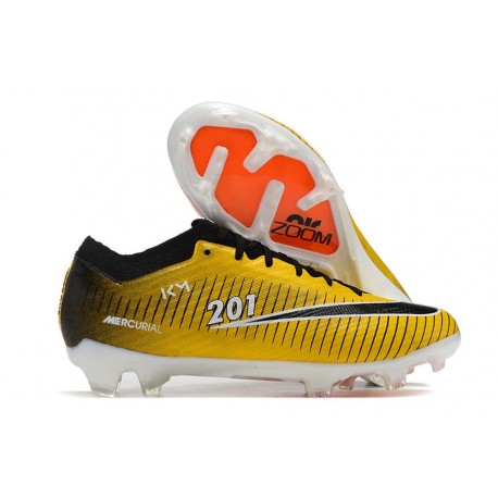 Scarpe Nike Zoom Mercurial Vapor XV Elite FG Nero Giallo