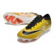 Scarpe Nike Zoom Mercurial Vapor XV Elite FG Nero Giallo