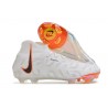 Nike Phantom Luna Elite FG Bianco Nero Arancione Total