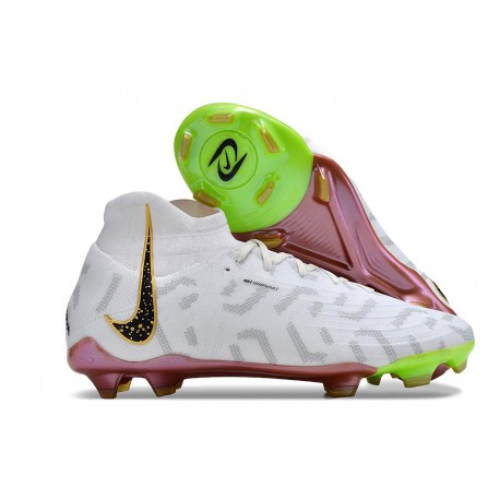 Nike Phantom Luna Elite FG X WWC Bianco Nero Oro