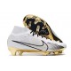 Scarpe Nike Mercurial Superfly 9 Elite FG Bianco Oro
