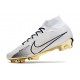 Scarpe Nike Mercurial Superfly 9 Elite FG Bianco Oro