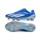 adidas - X Crazyfast.1 LL FG Scarpe Royal Acceso Bianco Rosso Solare