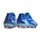 adidas - X Crazyfast.1 LL FG Scarpe Royal Acceso Bianco Rosso Solare