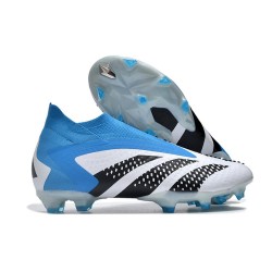 adidas Predator Accuracy + FG Bianco Blu Nero