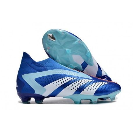 adidas Predator Accuracy + FG Blu Bianco